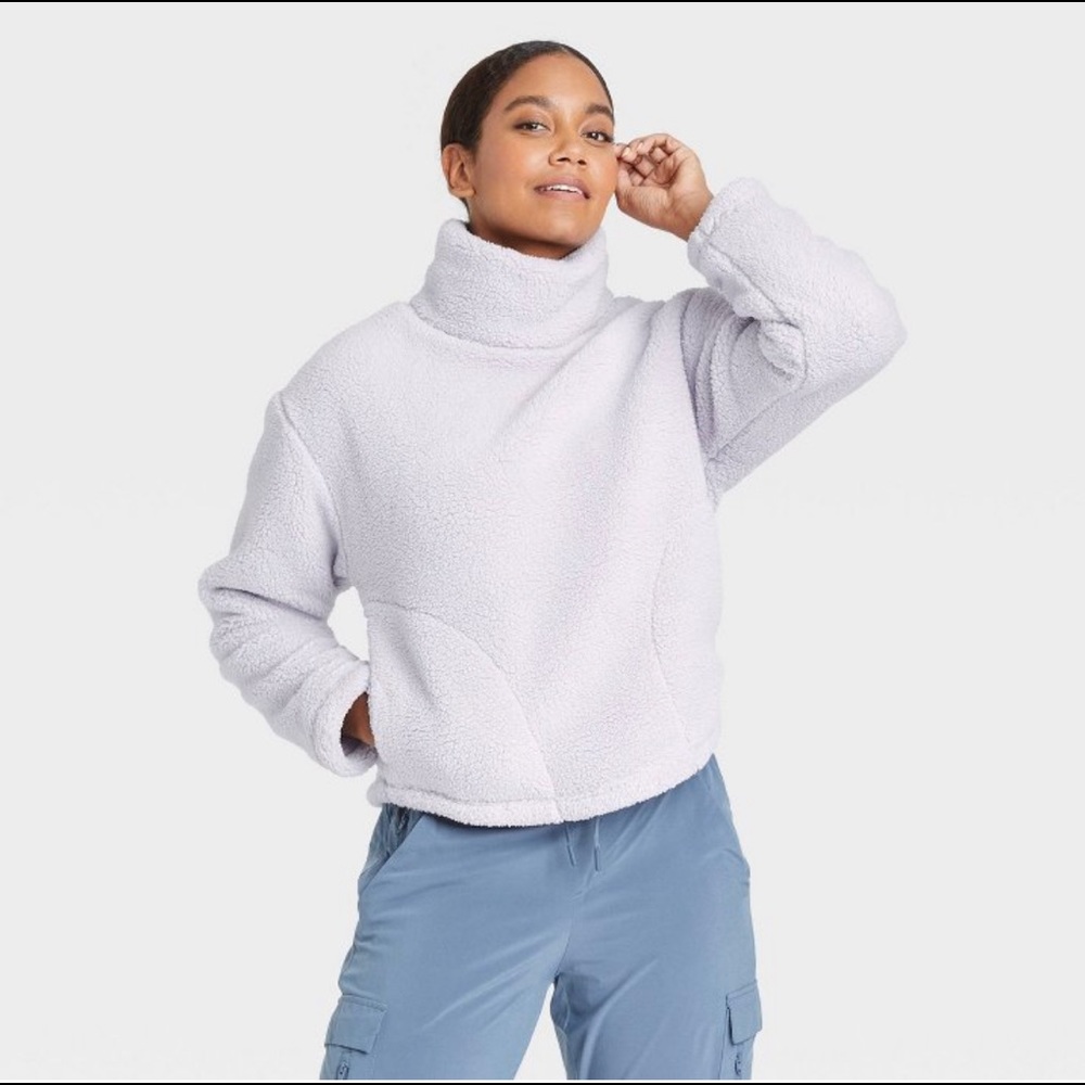 In motion fleece pullover